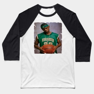 Young Lebron James Vintage Baseball T-Shirt